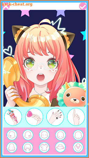 Anime Doll Avatar Maker Game screenshot