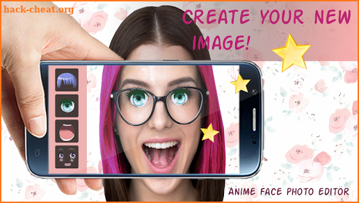 Anime face maker 👀👄❤️ screenshot