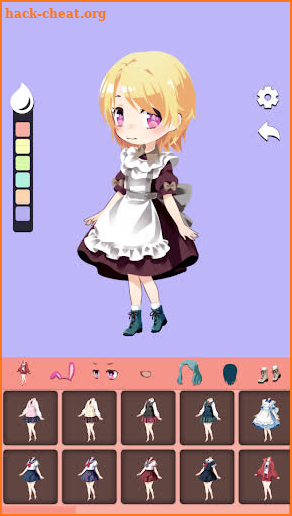 Anime Girl Dress Up screenshot