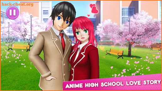 Anime Girl High School Love screenshot