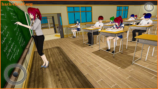 Anime Girl School Teacher 3D screenshot