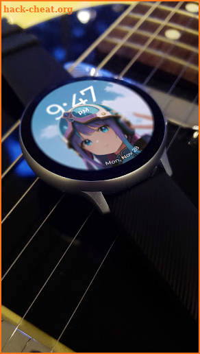 Anime Girl Watch Face screenshot