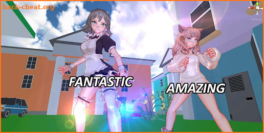 Anime Girls X Battleground: Free Fire Balls 3D screenshot