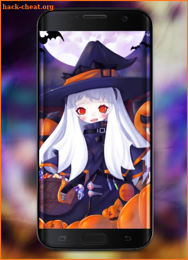 Anime Halloween Wallpaper screenshot