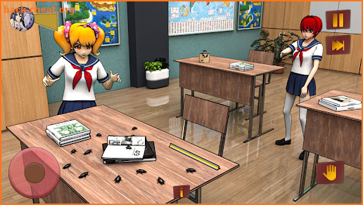 Anime High School Girl 3d Game screenshot