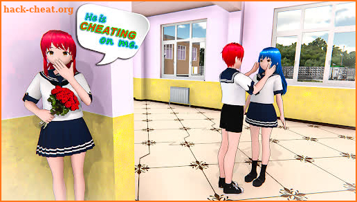 Anime High School Girl 3D Sim screenshot