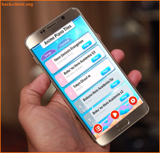 Anime Piano Tiles screenshot