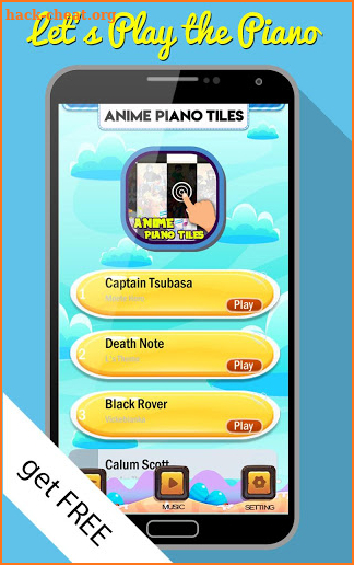 🎹 Anime Piano Tiles Games - Anime Lovers screenshot