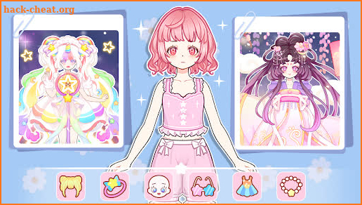 Anime Princess Dress Up Game screenshot