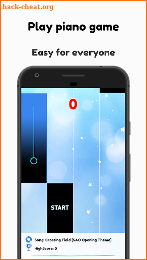 Anime SAO Piano Tiles screenshot