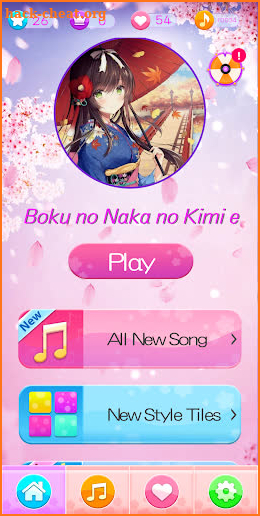 Anime Songs Piano Tiles - Pianist Rhythm Game screenshot