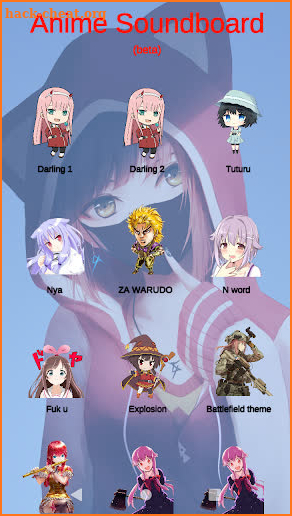 Anime Soundboard screenshot