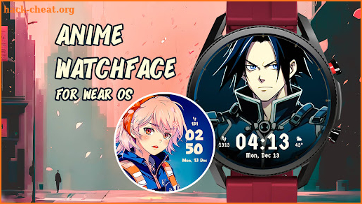 Anime Watchface for Wear OS screenshot