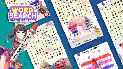 Anime Word Search screenshot