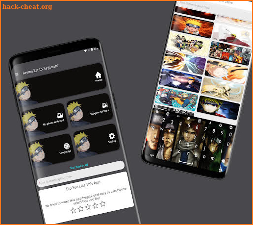 Anime Zruto Keyboard screenshot