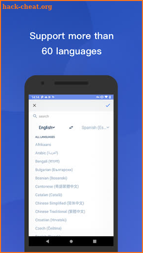 Ánimo Translate - picture and voice translator screenshot