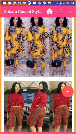 ANKARA CASUAL STYLISH STYLES 2019 screenshot