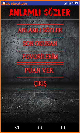 Anlamlı Sözler screenshot