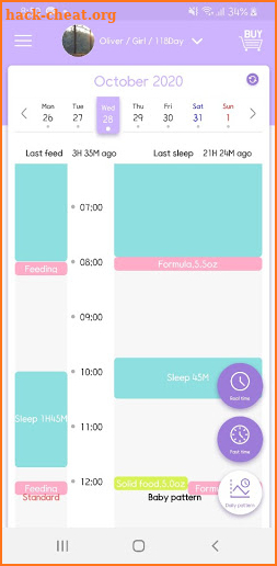 ANN (AI Nanny) - Customized baby scheduler screenshot