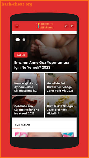 Anne Bebek Uygulaması Programı screenshot