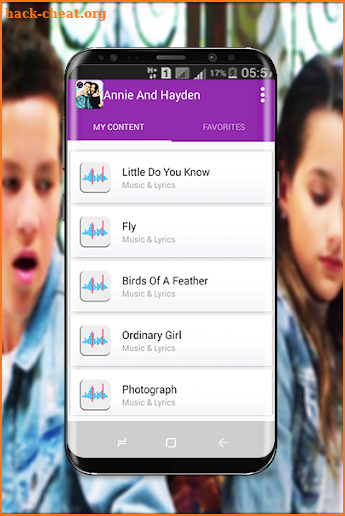 Annie & Hayden  - Songs 2018 screenshot