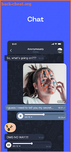 Anon — Chatous, find friends screenshot