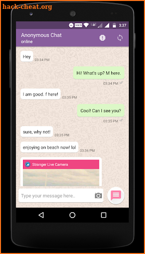 Anonymous Chat & Date for Stranger screenshot