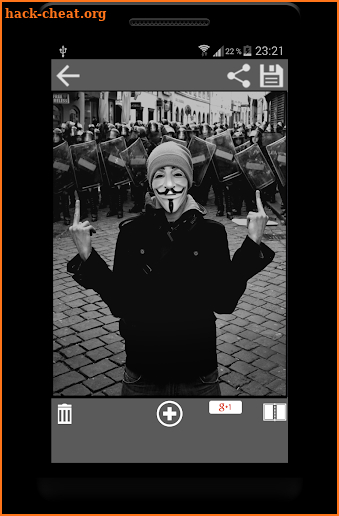 Anonymous Mask Photo Maker Cam screenshot