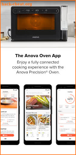 Anova Oven screenshot