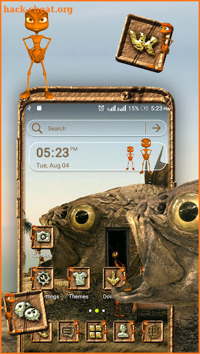 Ant Fish Home Launcher Theme screenshot