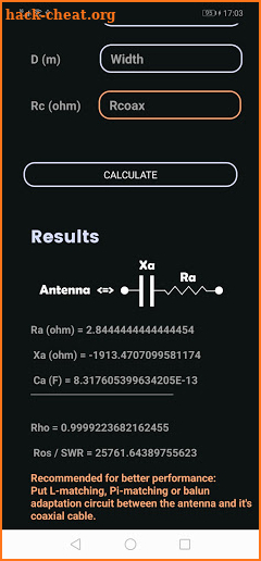 Antenna Calculator Toolkit screenshot