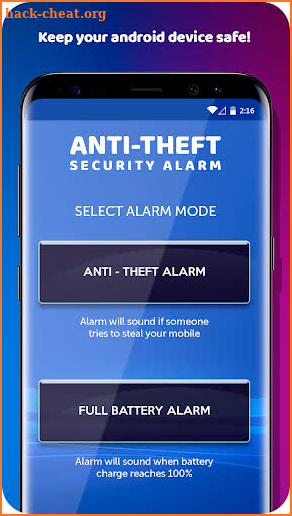 Anti Theft Alarm screenshot