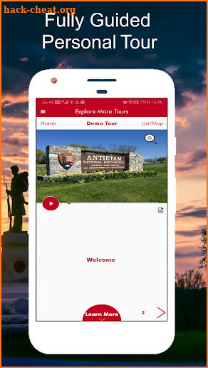 Antietam Battlefield Auto Tour Audio Guide screenshot