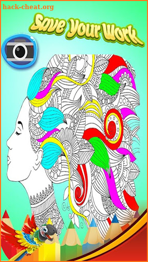 Antistress Coloring Pages - Colorish Relief screenshot