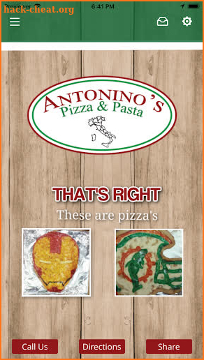 Antonino's Pizza & Pasta screenshot