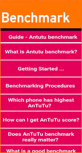 Antutu benchmark Guide - tips antutu screenshot