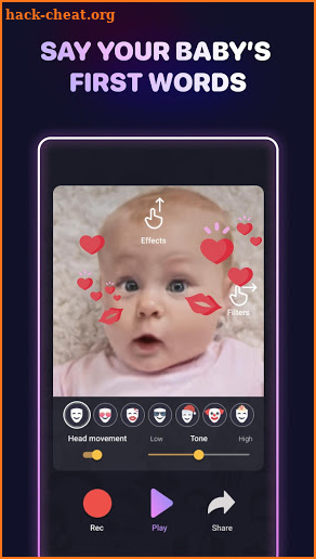 Anyface: face animation & talking photos screenshot