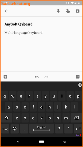 AnySoftKeyboard screenshot