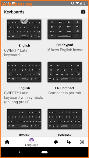 AnySoftKeyboard screenshot