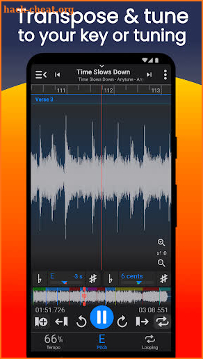 Anytune - Music Speed Changer screenshot