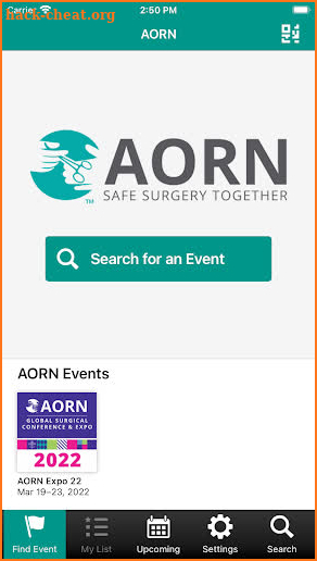 AORN Expo screenshot