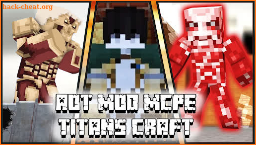 AOT MOD MCPE - titans craft screenshot