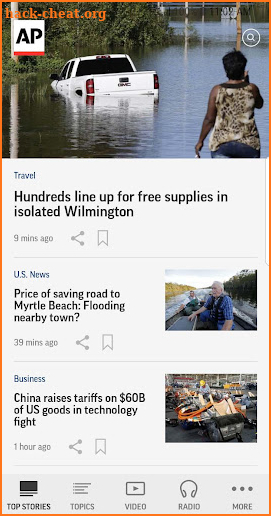 AP News screenshot