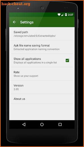 Apk Extractor screenshot