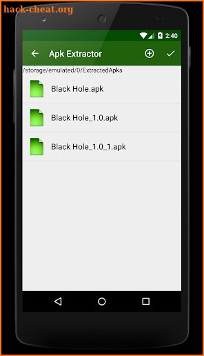 Apk Extractor screenshot