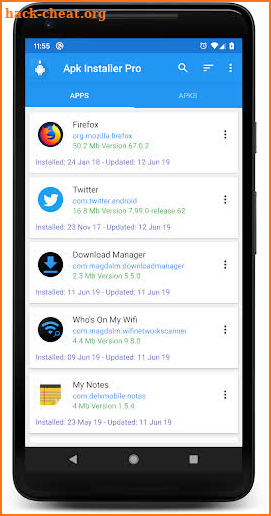 APK INSTALLER PRO screenshot