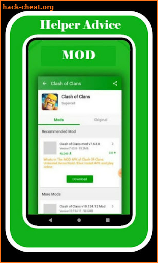 Apk Mod Helper Advice screenshot