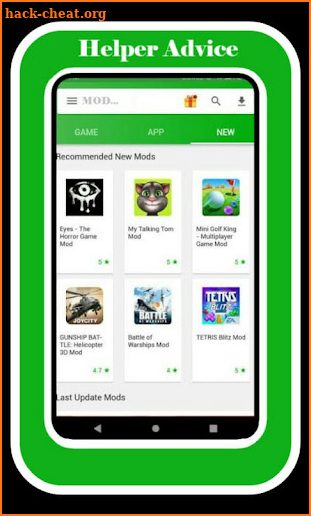 Apk Mod Helper Advice screenshot