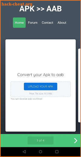 Apk to aab Converter screenshot