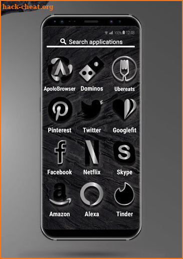 Apolo Onyx - Theme, Icon pack, Wallpaper screenshot